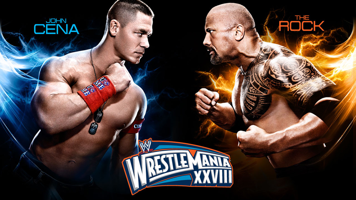 WWE WrestleMania 28 Results – April 1, 2012 – The Rock vs. John Cena – TPWW