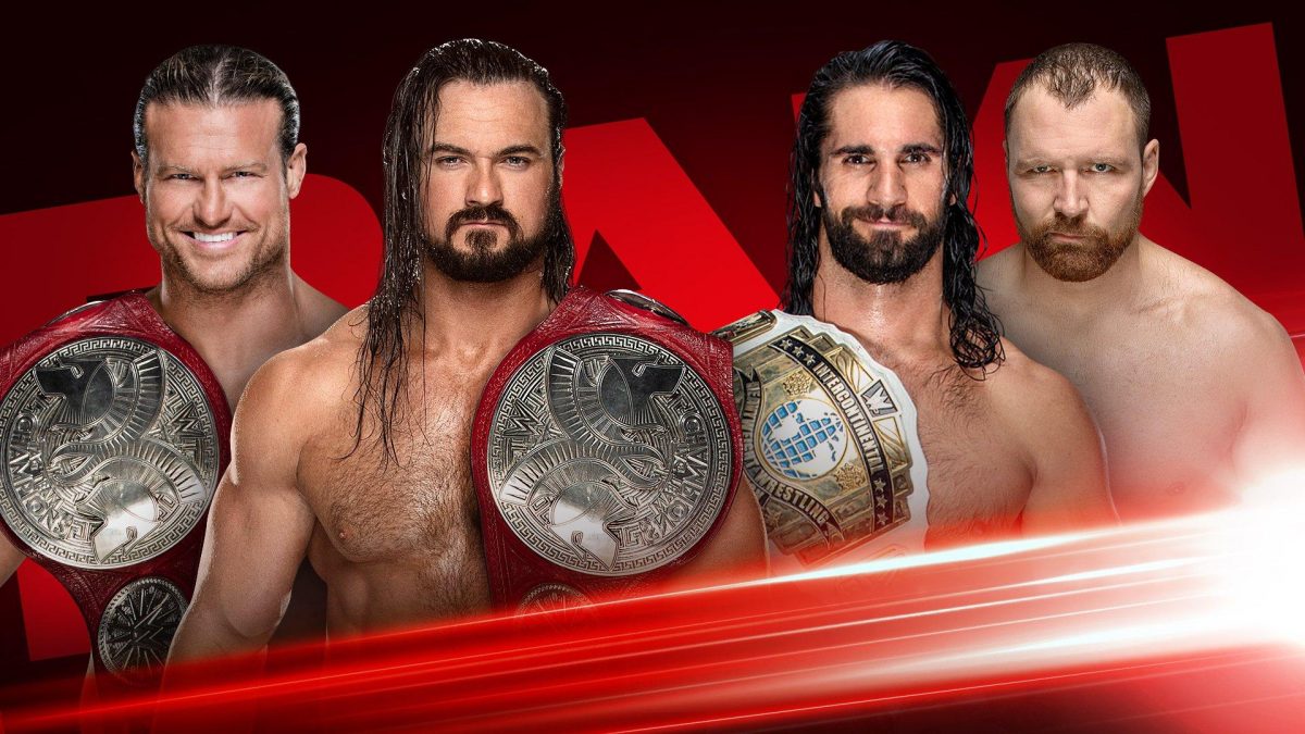 Wwe Raw Results Oct 22 18 Ambrose Rollins Vs Mcintyre Ziggler Tpww