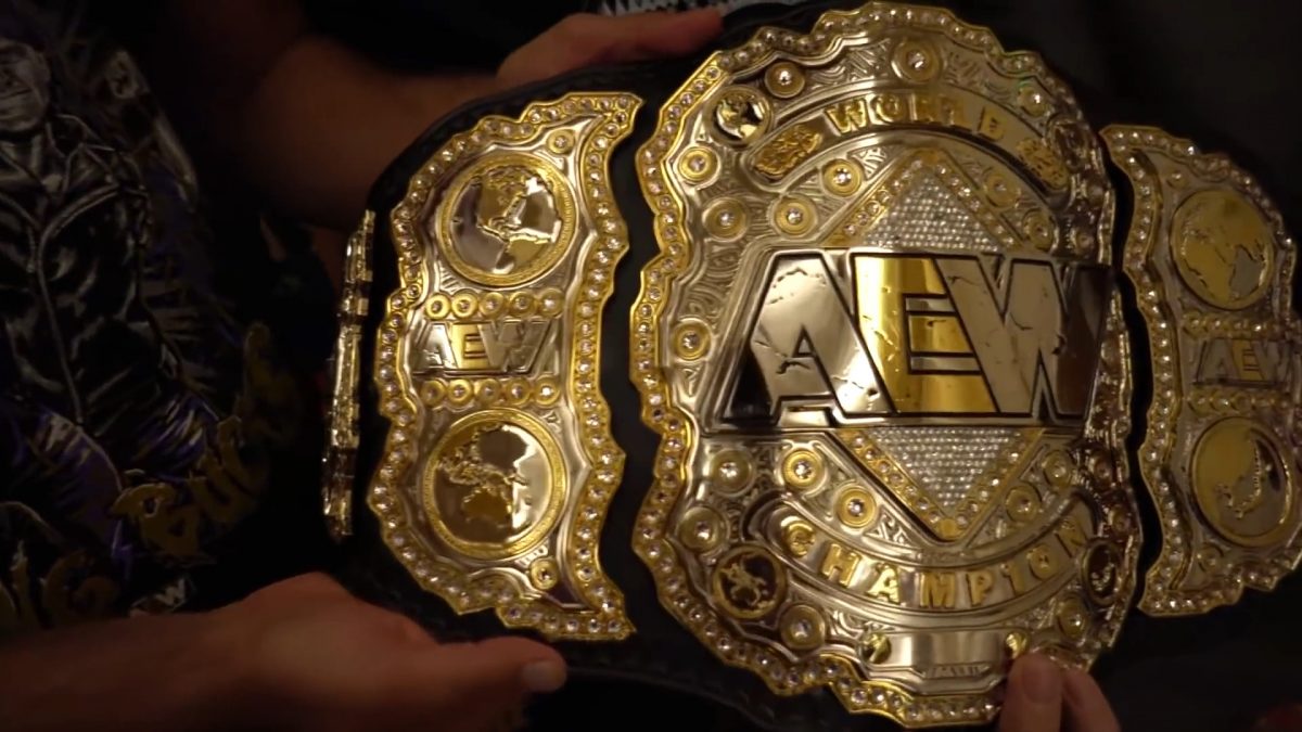 AEW All Elite Wrestling World Championship Title Belt Role Play Collectable 