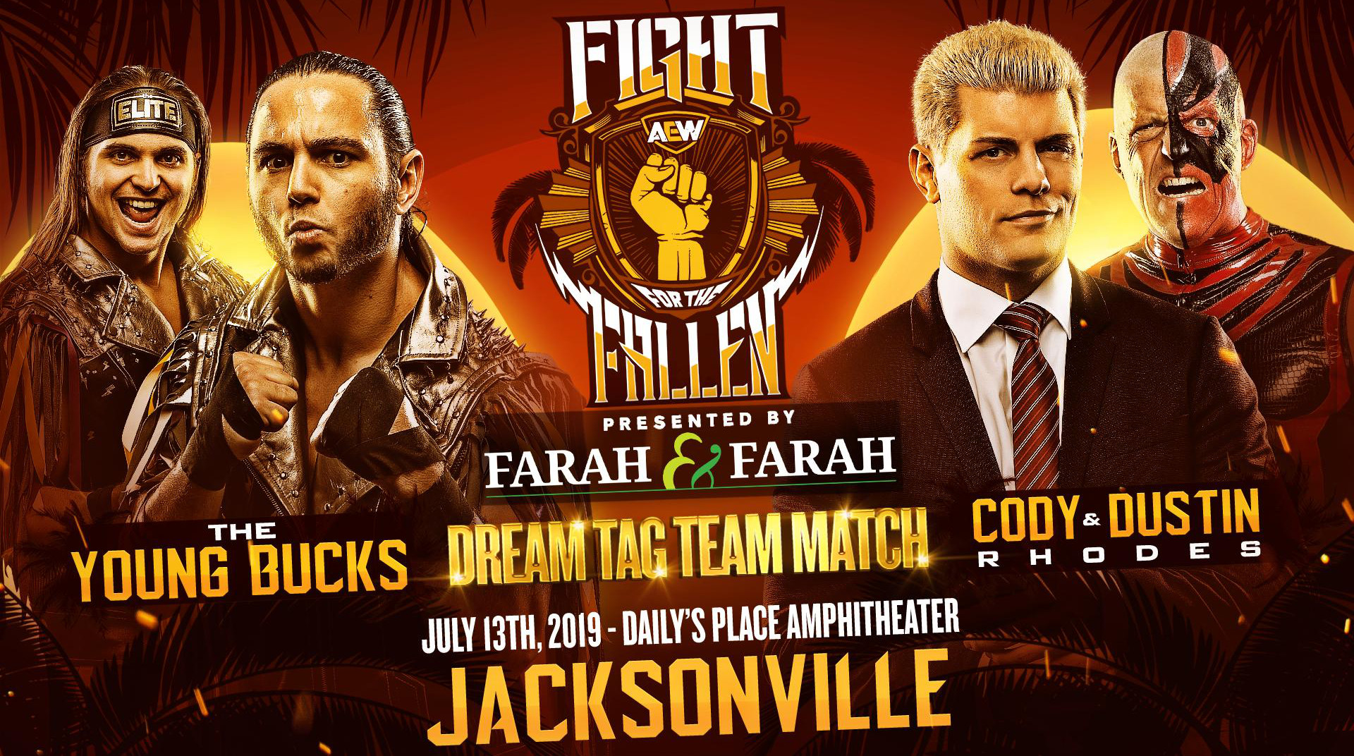 Current AEW Fight for the Fallen Card Four Matches Announced TPWW