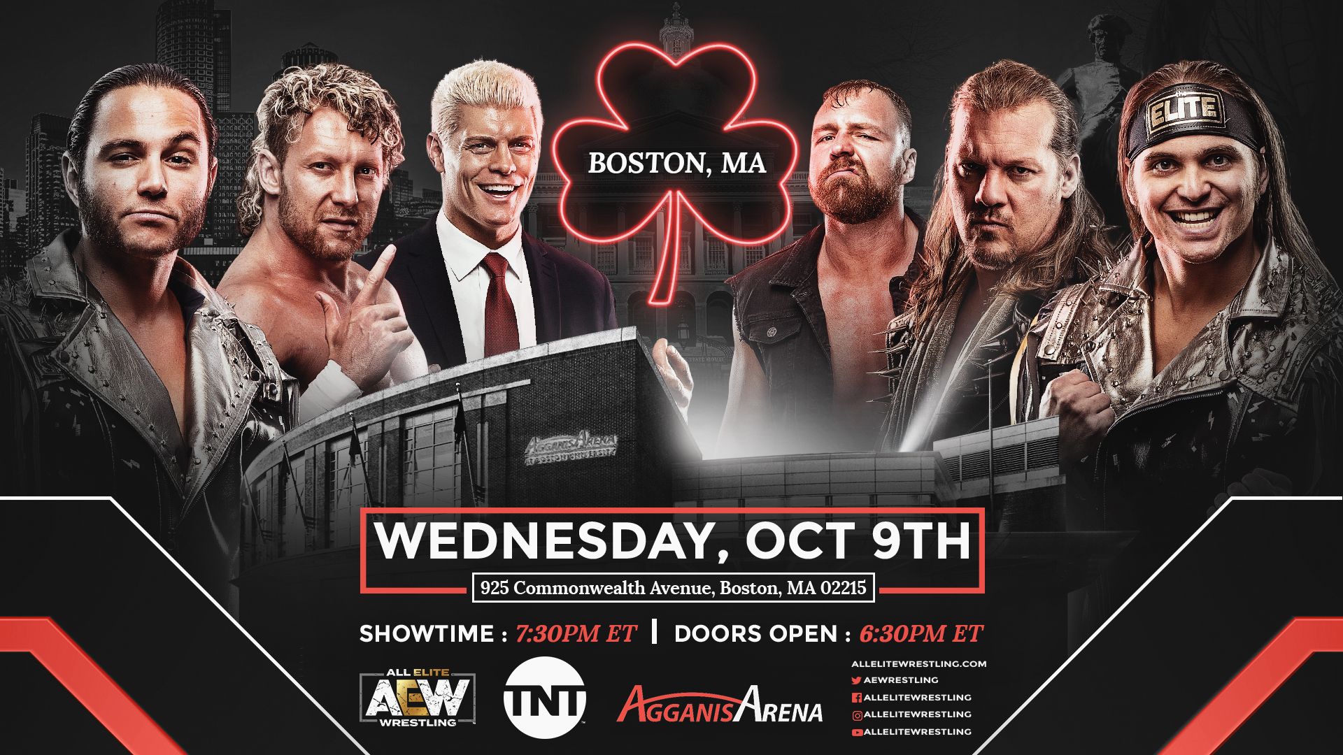 AEW Announces Locations for Their Second and Third TNT Shows TPWW