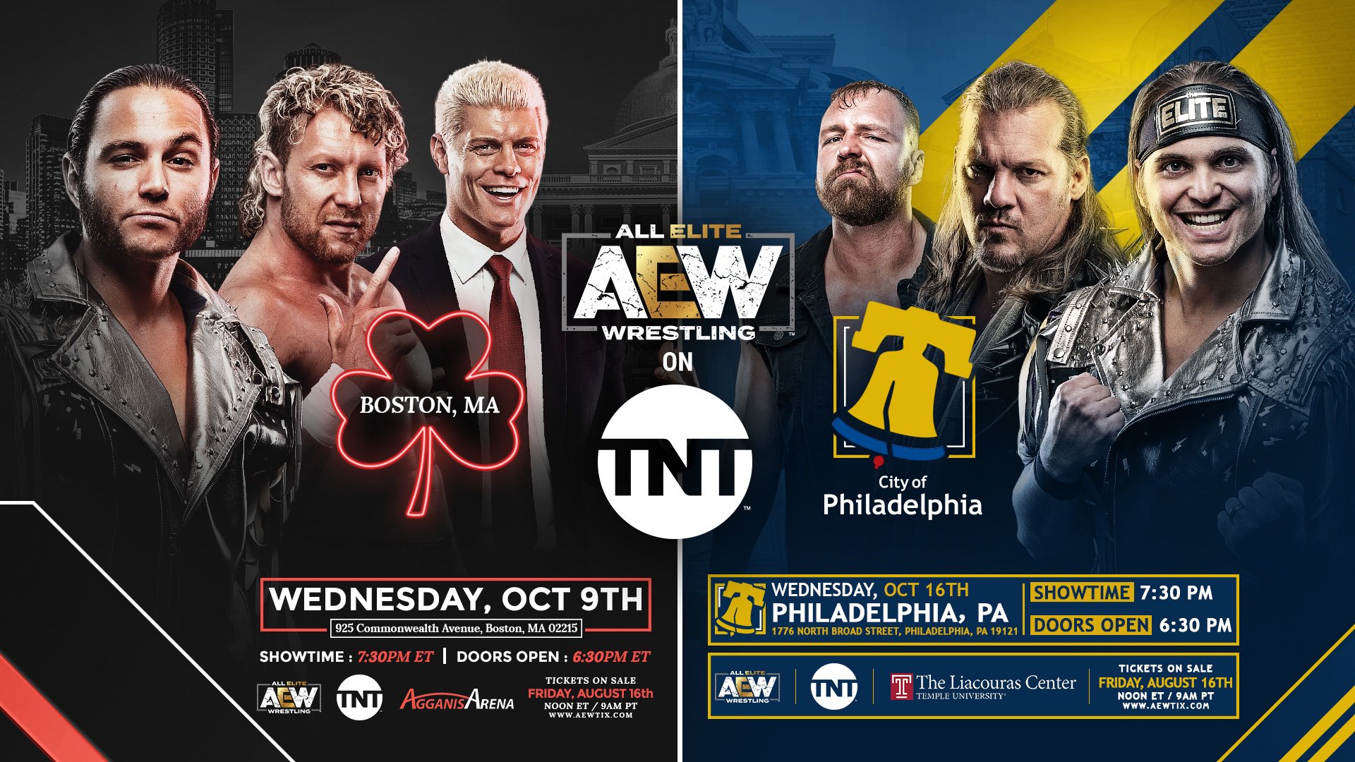AEW PPV Plans, AEW Programming on TNT Before October, Tag Team