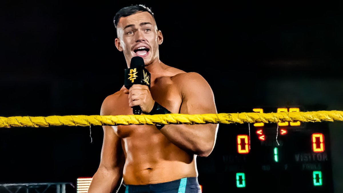EVOLVE Champion Austin Theory Makes His NXT In-Ring Debut.