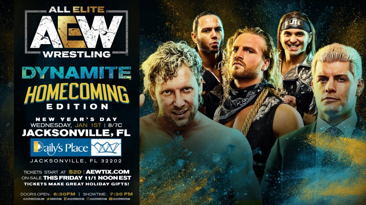 AEW Returning to Jacksonville Updated Schedule TPWW