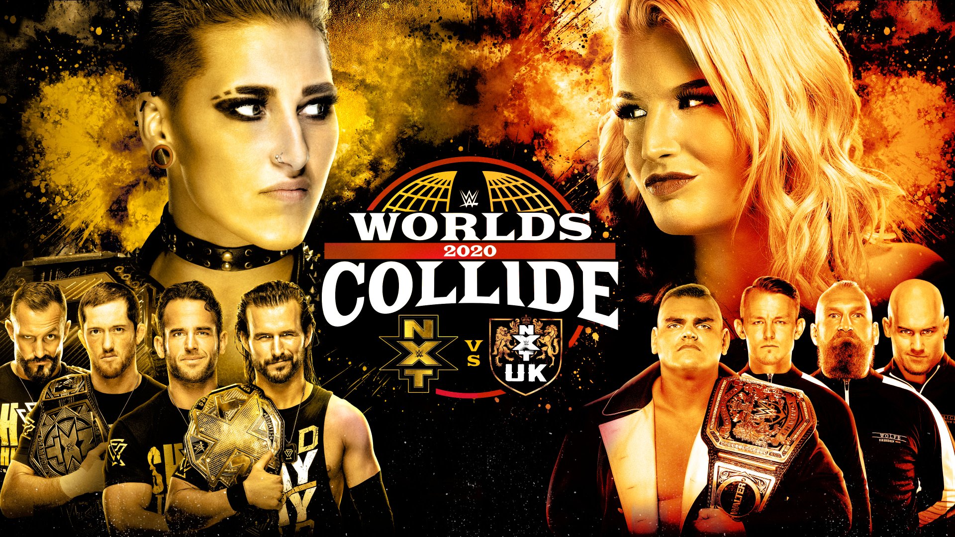 WWE Worlds Collide Results Jan. 25, 2020 NXT vs. NXT UK TPWW