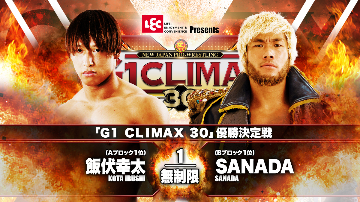 Full Card for NJPW G1 Climax 2020 Finals – TPWW