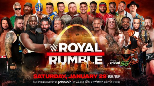 Updated WWE Royal Rumble Card - New Entrants Announced