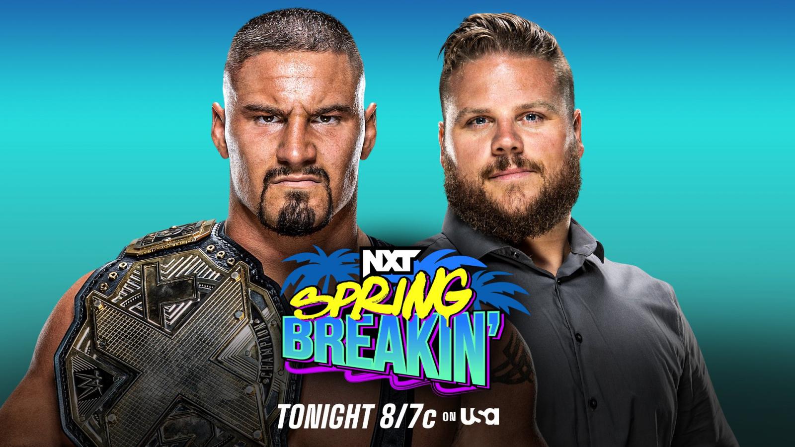 NXT Results May 3, 2022 NXT Spring Breakin’ Breakker vs.