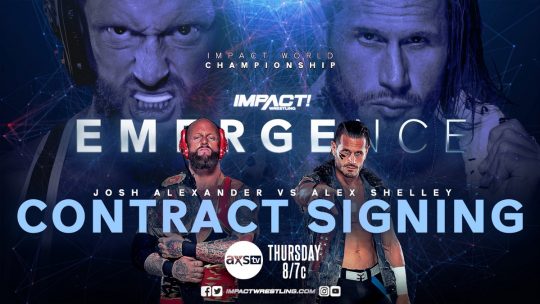 Impact Results – Aug. 11, 2022 - Impact World Title Match Contract Signing