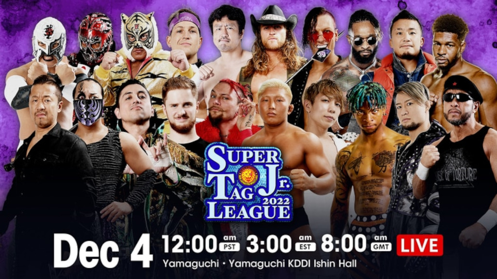 NJPW Super Junior Tag League 2022 Night 7 Results, WTL Night 7 Card