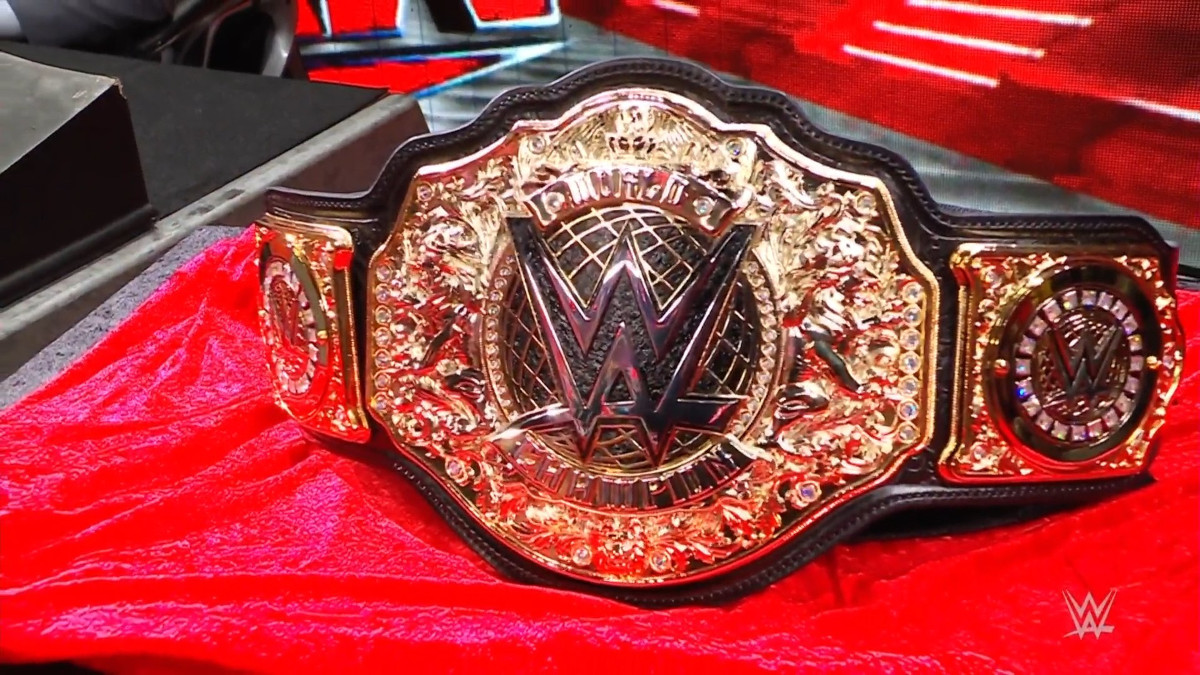 New World Title Belt Debuts at WWE RAW, First Champion to be Crowned at