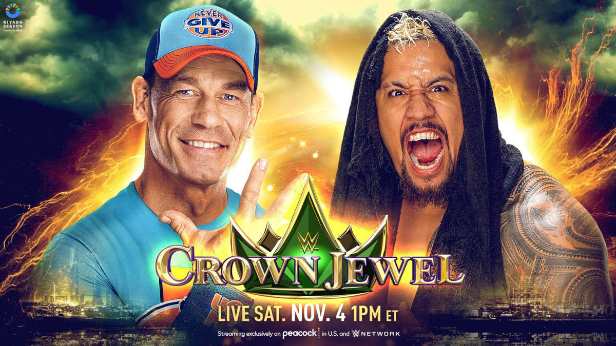 WWE John Cena vs. Solo Sikoa Announced for Crown Jewel 2023, Cleveland