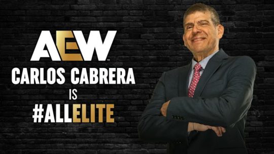Former WWE Commentator Carlos Cabrera Signs with AEW