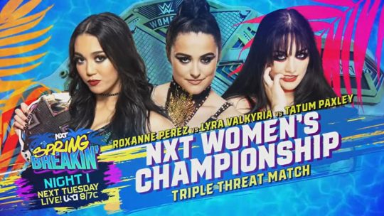 WWE NXT Notes: Results, Tatum Paxley Explains Reason for Lyra Valkyria Attack, Natayla vs. Lola Vice NXT Underground, NXT Women's Title Triple Threat, & More Set for Spring Breakin 2024