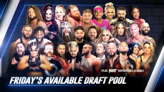 2024 WWE Draft – Full Results of Night 1 Draft Picks [Update - Supplementary Picks Announced]