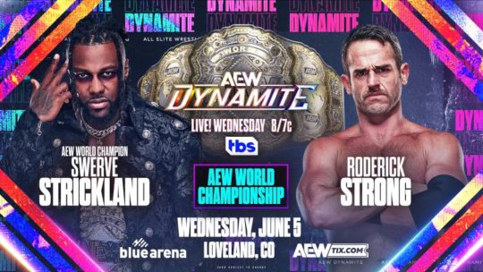 AEW Collision Notes: Results, Roderick Strong vs. Swerve Strickland for AEW World Title Set for 6/5 Dynamite Show, Stokely Hathaway & Kris Statlander Gives "Apology" Gift for Nightingale