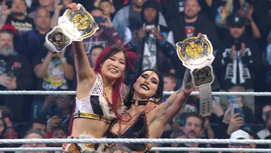 WWE RAW Notes: Rhea Ripley & IYO SKY Wins WWE Women's Tag Titles, Becky Lynch Wins WWE Women's IC Title, Je'Von Evans Joins RAW Brand, Stephanie Vaquer Reveals Ankle Injury & Gets Attacked by Raquel Rodriguez, 1/12 Show Card