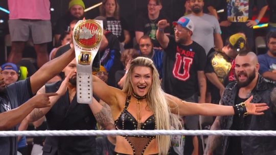 WWE NXT New Year's Evil 2026 Notes: Elio LeFleur NXT Debut Vignette Airs, Izzi Dame Wins NXT Women's North American Title, Jorydnne Grace Called Up to Main Roster, Oba Femi Leaves NXT Title In Ring & Departs After Victory Over Leon Slater, 1/13 Show Card WWE NXT New Year's Evil 2026 Notes: Elio LeFleur NXT Debut Vignette Airs, Izzi Dame Wins NXT Women's North American Title, Jorydnne Grace Called Up to Main Roster, Oba Femi Leaves NXT Title In Ring & Departs After Victory Over Leon Slater, 1/13 Show Card
