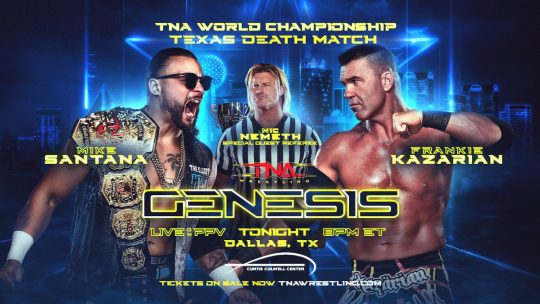TNA Genesis 2026 Results - Jan. 17, 2026 - Mike Santana vs. Frankie Kazarian