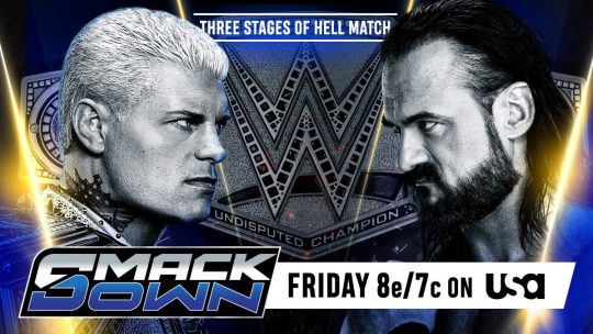 WWE SmackDown Results - Jan. 9, 2026 - Wyatt Sicks vs. MFTs, Rey Fenix vs. Trick Williams, Cody Rhodes vs. Drew McIntyre Three Stages of Hell