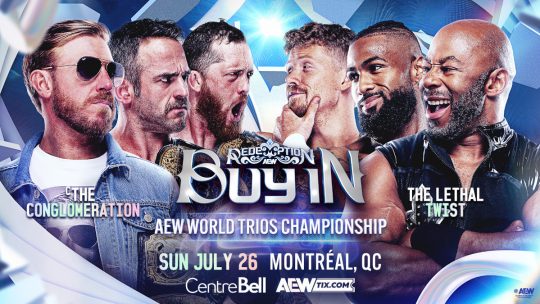 AEW Collision Notes: Jeff Jarrett Appears, Matt Sydal Competes in First AEW Match In Almost Two Years, Nick Wayne & El Clon Qualifies for AEW International Title #1 Contender Ladder Match, The Lethal Twist vs. The Conglomeration for AEW World Trios Titles Set for Redemption AEW Collision Notes: Jeff Jarrett Appears, Matt Sydal Competes in First AEW Match In Almost Two Years, Nick Wayne & El Clon Qualifies for AEW International Title #1 Contender Ladder Match, The Lethal Twist vs. The Conglomeration for AEW World Trios Titles Set for Redemption